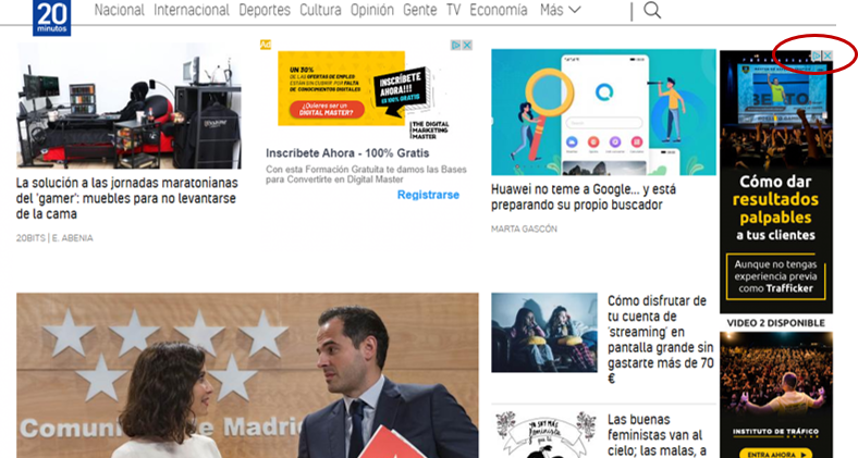 Formatos de publicidad nativa google
