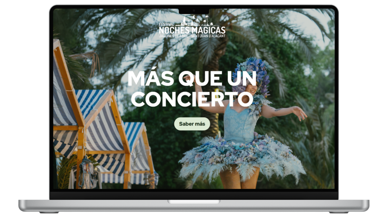 Festival Noches Mágicas: Publicidad Digital 1